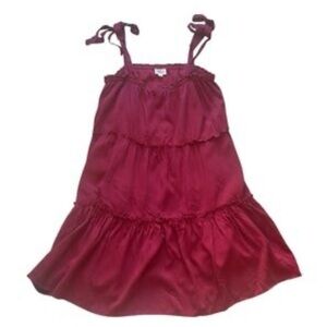 Le Lis Nordstrom Lined Sundress with Adjustable ties, size L